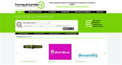 Desktop Screenshot of franquiciando-t.com